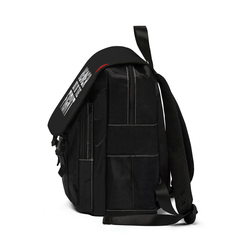 "Never Out Of The Fight" Unisex Casual Shoulder Backpack - Fightz On