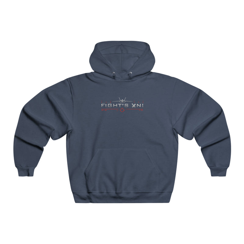 "Fight's On" Men's NUBLEND® Hooded Sweatshirt