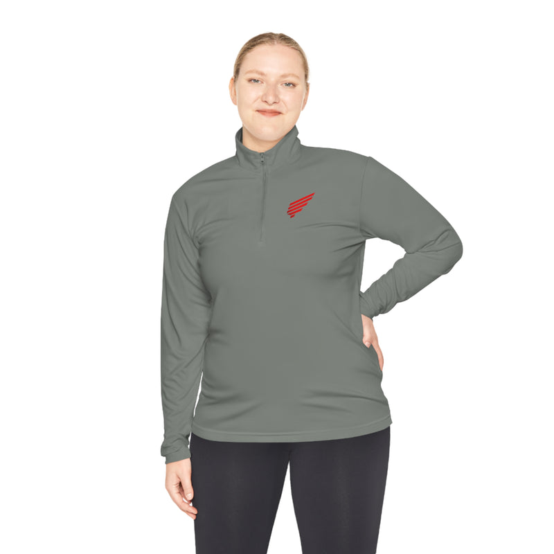 Fightz On Brand Unisex Quarter-Zip Sports Pullover Longsleeve