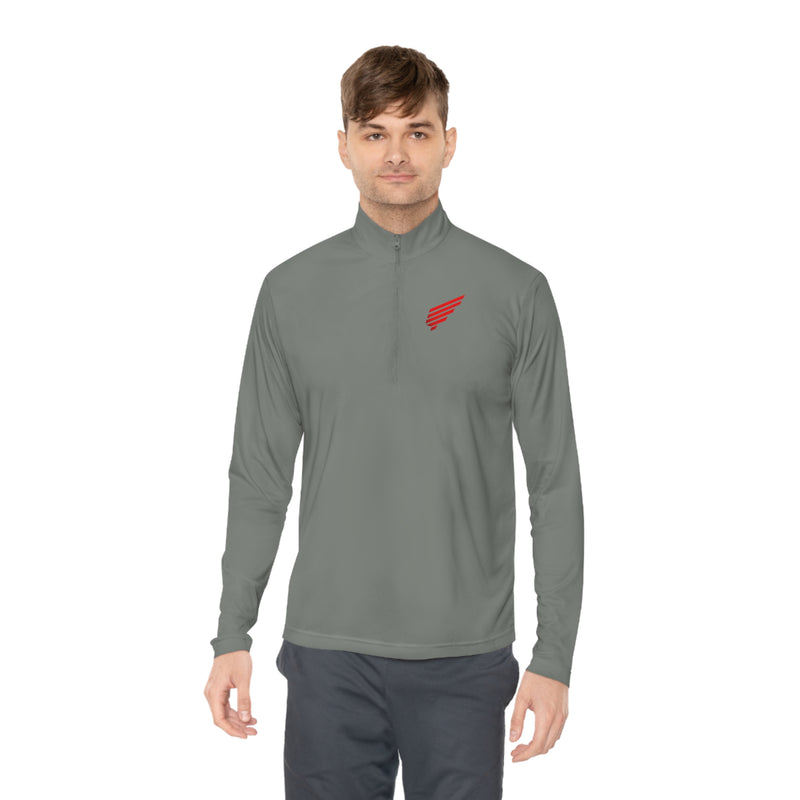 Fightz On Brand Unisex Quarter-Zip Sports Pullover Longsleeve