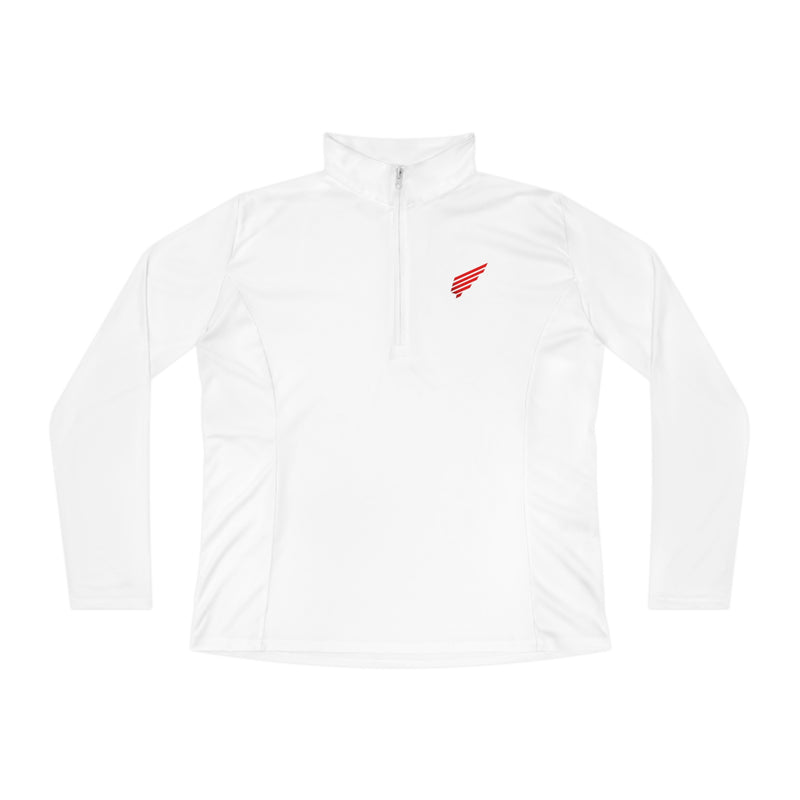 Fightz On Ladies Quarter-Zip Pullover