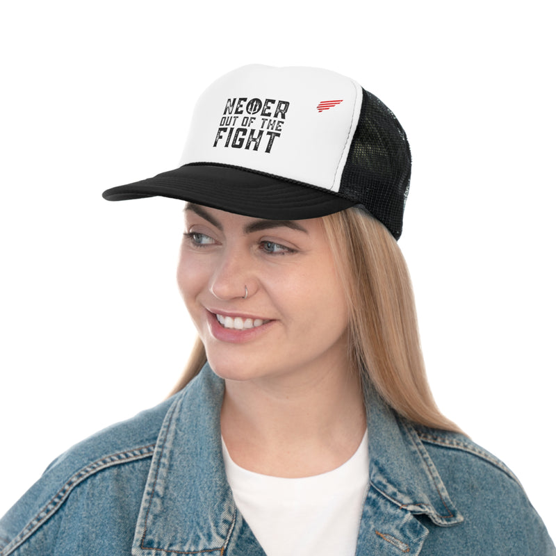 "Never Out Of The Fight" Trucker Caps