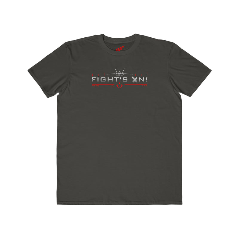 "Fight's On!" Men's Aviation Lightweight Fashion Tee - Fightz On